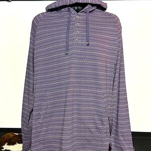 Daniel Cremieux Jean Striped XXL Hoodie